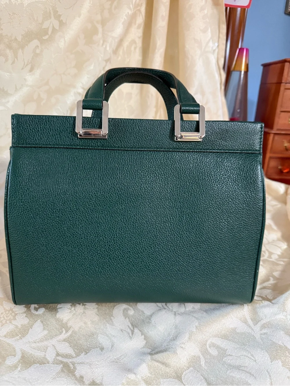 Gucci Zumi Top Handle/detachable shoulder strap - Green